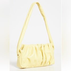 Elleme Vague Ruched Leather Bag